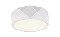 Plafonder-Trio Lighting Zandor Plafond 3xE27 matt vit