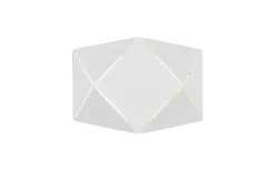 Lampetter-Trio Lighting Zandor Vägglampa LED 18cm mattvit