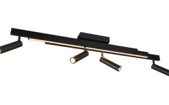 Avlånga Takspotlights|Takspot Med Minst 4 Lampor-Trio Lighting Zeno Spotlight LED 4-delat mattsvart