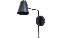 Läslampor < Hallbergs Zenzi 1 Vägglampa Svart