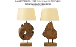 Bordslampor < Mauro Ferretti Zero Bordslampa 69cm Teak