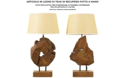 Bordslampor < Mauro Ferretti Zero Bordslampa 69cm Teak