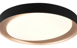 Badrumslampor Tak-Reality Zeta Plafond LED svart/guld