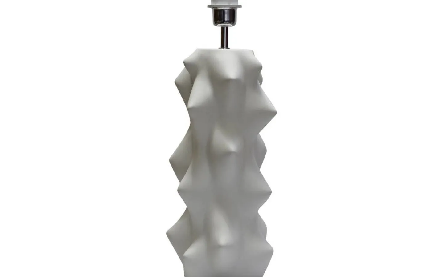 Vardagsrum|Sovrum-Hallbergs Zircon Lampfot 49cm E27 White Matted