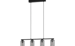 Avlånga Taklampor < Eglo Zocabon Taklampa 82cm Svart