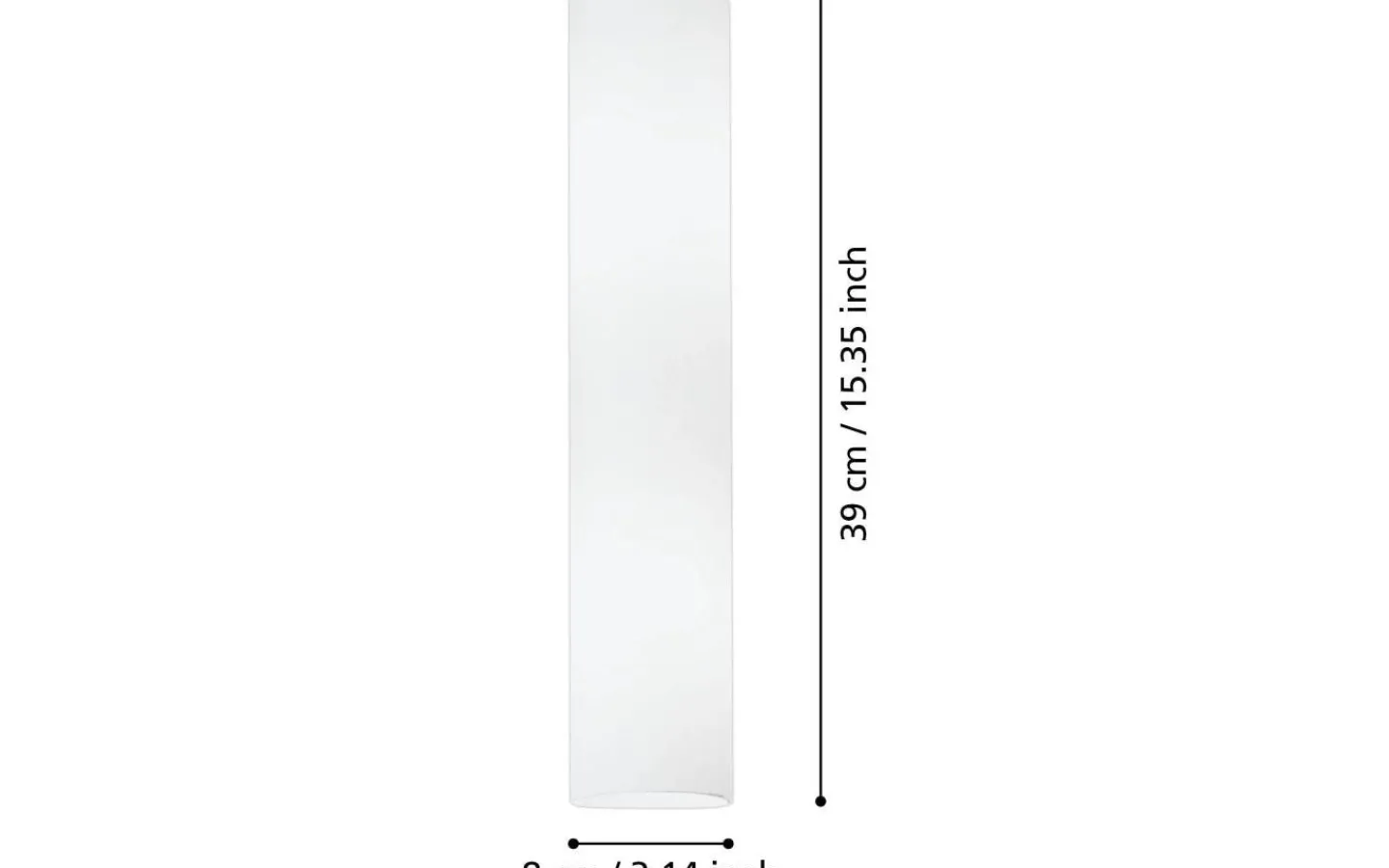 Badrumslampor Vägg < Eglo Zola Vägglampa 39cm Vit