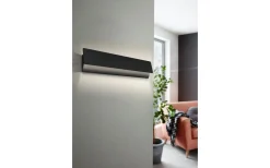 Lampetter < Eglo Zubialde Vägglampa LED 3000K 12W Svart