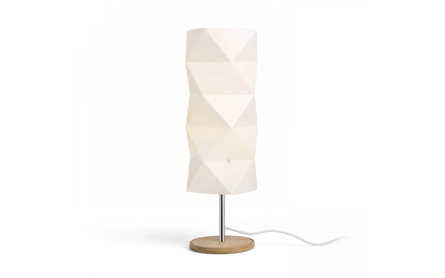Bordslampor < Rendl Zumba Bordslampa 47cm Vit/Trä/Krom