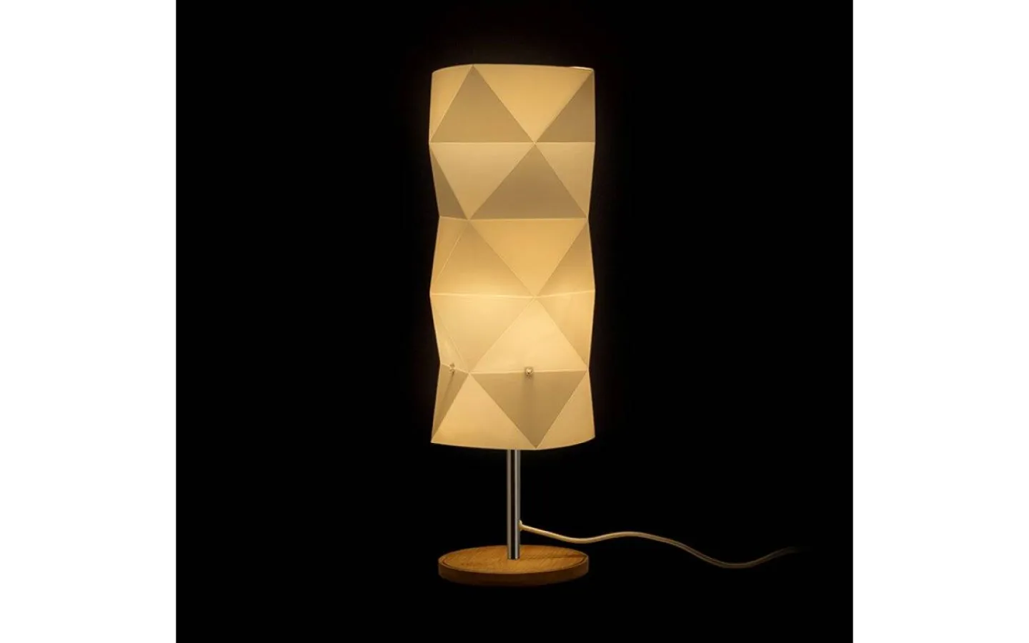 Bordslampor < Rendl Zumba Bordslampa 47cm Vit/Trä/Krom