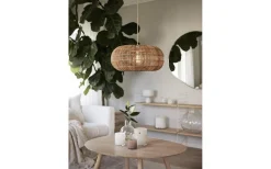 Stora Taklampor Ø50-69 Cm-PR Home Zuri Taklampa 51cm Natur